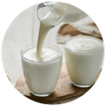 A glass of kefir as a source of Probiotics in the best probiotics in singapore