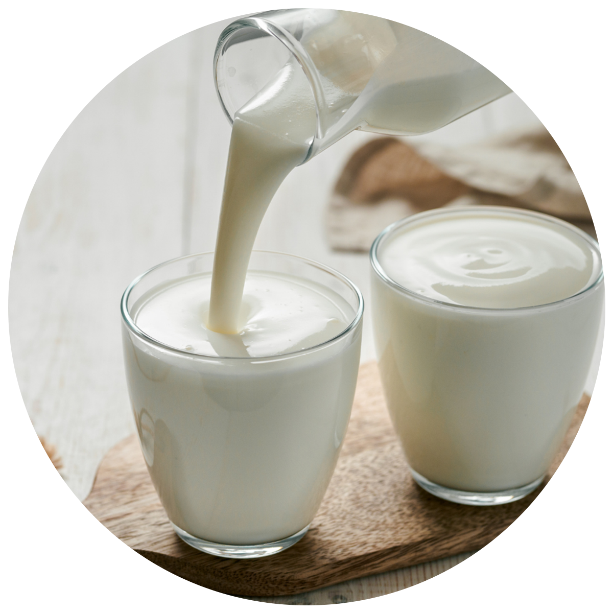 A glass of kefir as a source of Probiotics in the best probiotics in singapore