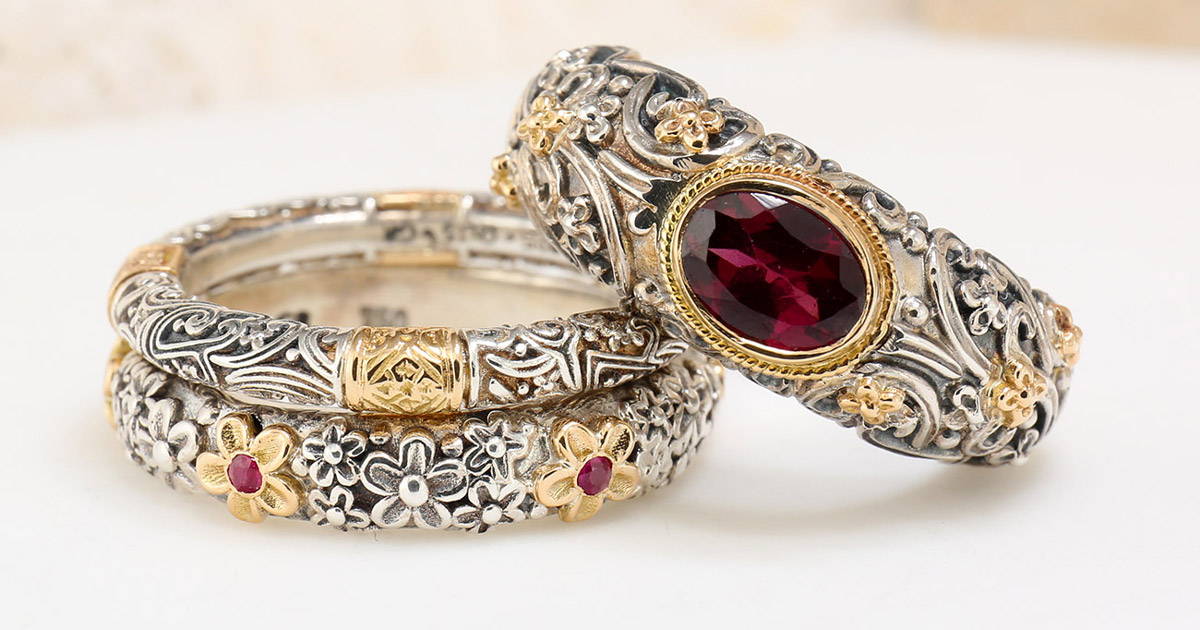 Gerochristo Jewelry: Meadow Breeze and Wild Flowers — Athena Gaia