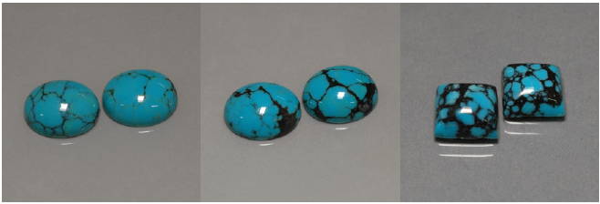 Is turquoise green or blue yves lemay jewelry