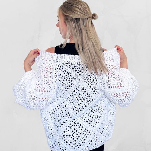Tulip Square Boho Cardi