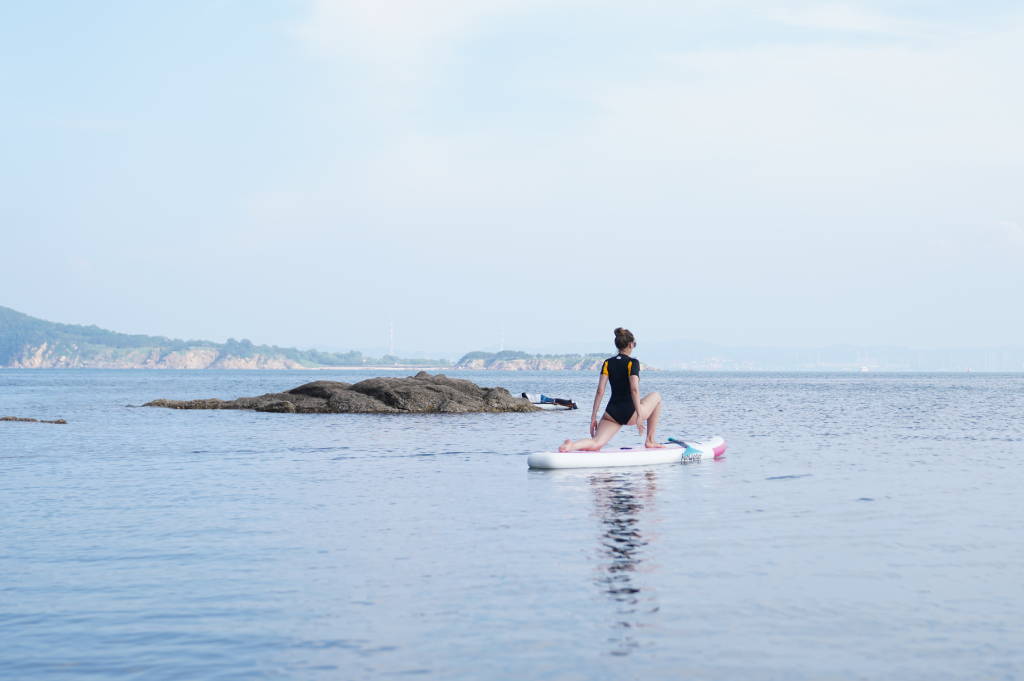 Funwater blow up paddle boards in Canada lake for adults paddleboarding