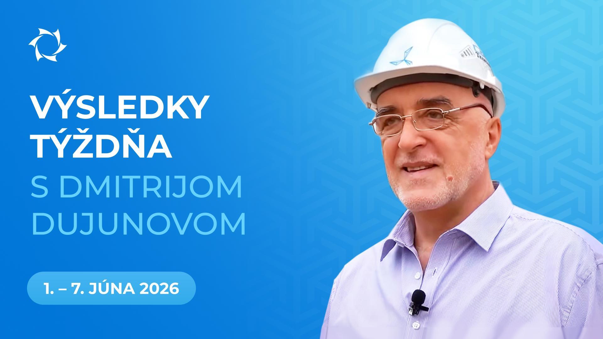 Súhrn týždňa v projekte «Motory Duyunova»