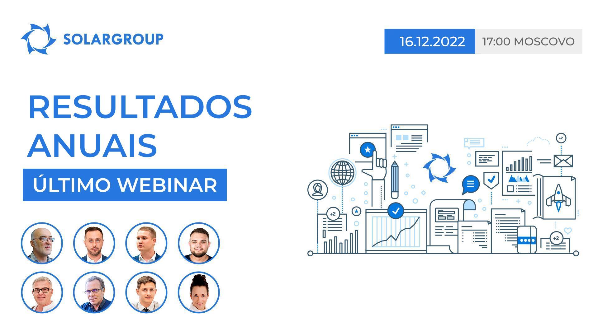 Resultados anuais do projeto "Duyunov's motors": último webinar traduzido para 13 idiomas distintos