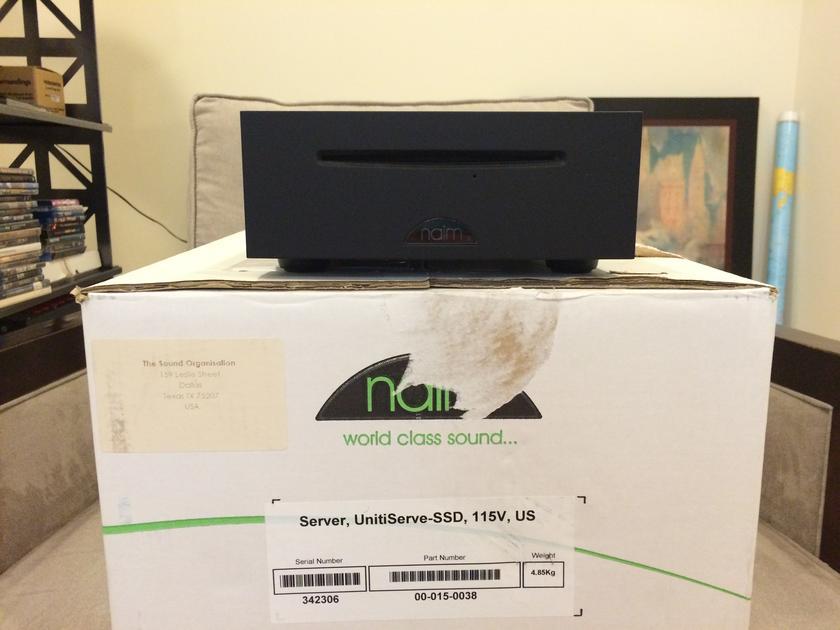 Naim Audio Unitiserve SSD Slot-loading, CD-ripping, hard-disc music player and server