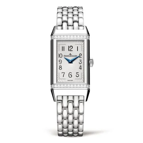 Reverso One Stainless Steel / Diamond / White / Bracelet