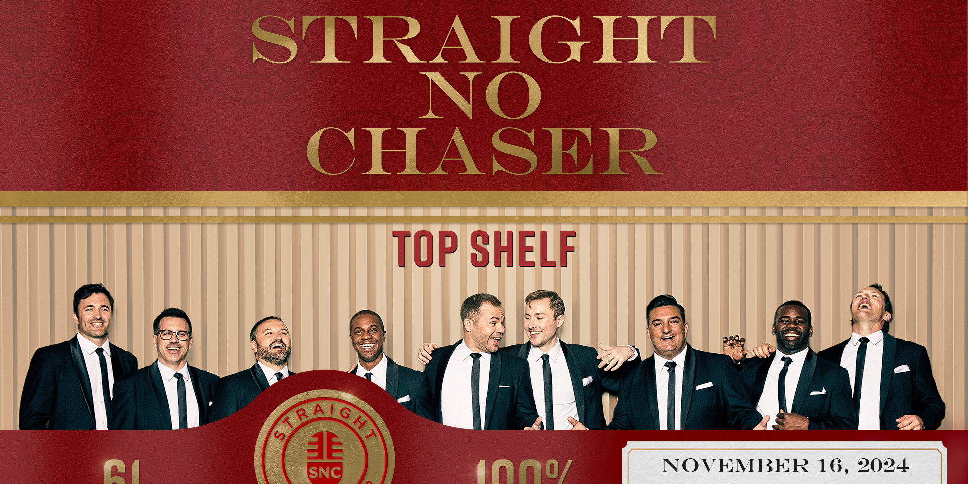 Straight No Chaser | Top Shelf Tour promotional image