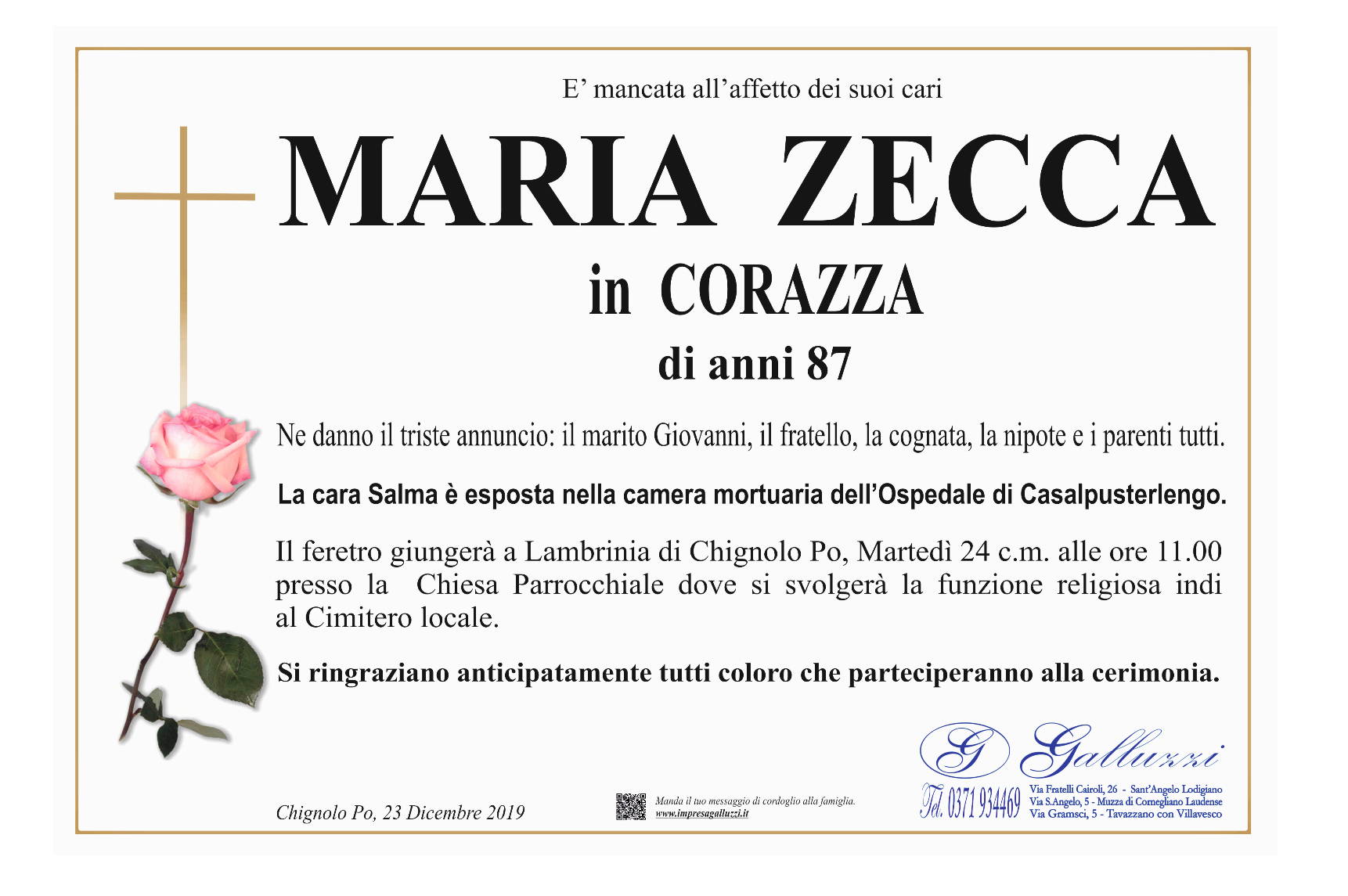 Maria Zecca