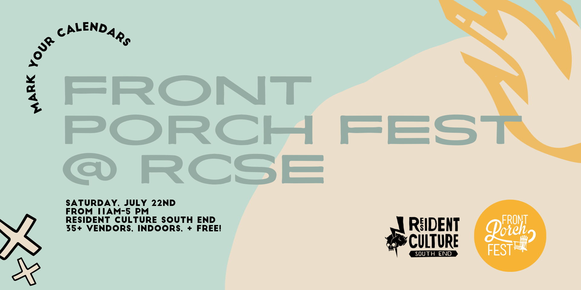 Front Porch Fest at Resident Culture South End promotional image