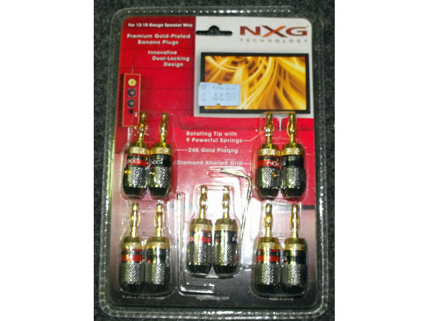 NXG NX-DL-Banana Banana Plugs