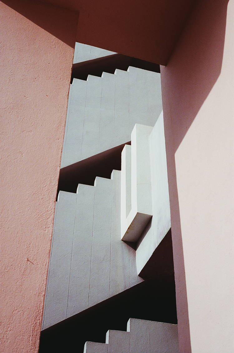 La Muralla Roja by Ricardo Bofill | Photographed by Hannah Davis for Wolf & Moon Jewellery