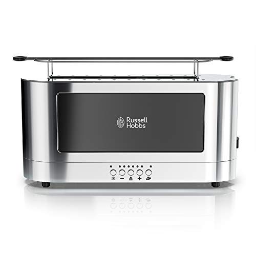 Elite Gourmet ECT3100 Toaster vs Russell Hobbs 2Slice Glass Accent