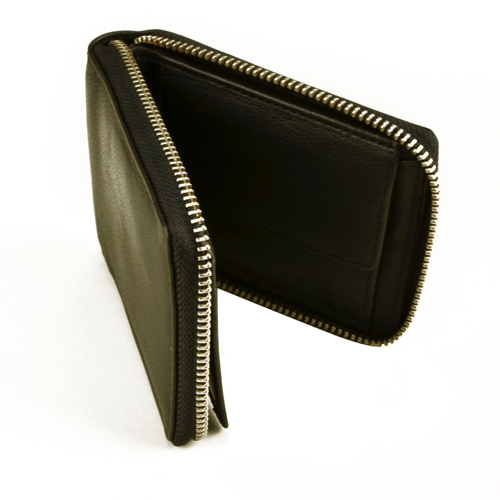 RFID Lined Cow Hide Leather Wallet Style 11011 - Image 8