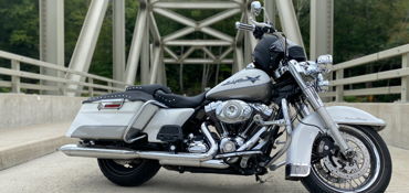 2009 HARLEY-DAVIDSON POLICE ROAD KING motorcycle for rent near BOONTON, NJ