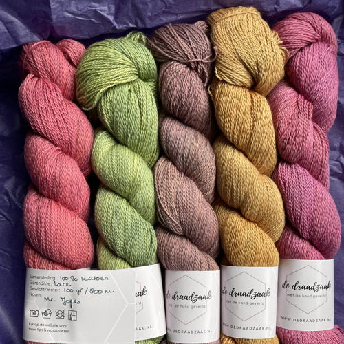 Knitted Autumn Point Scarf Mandy