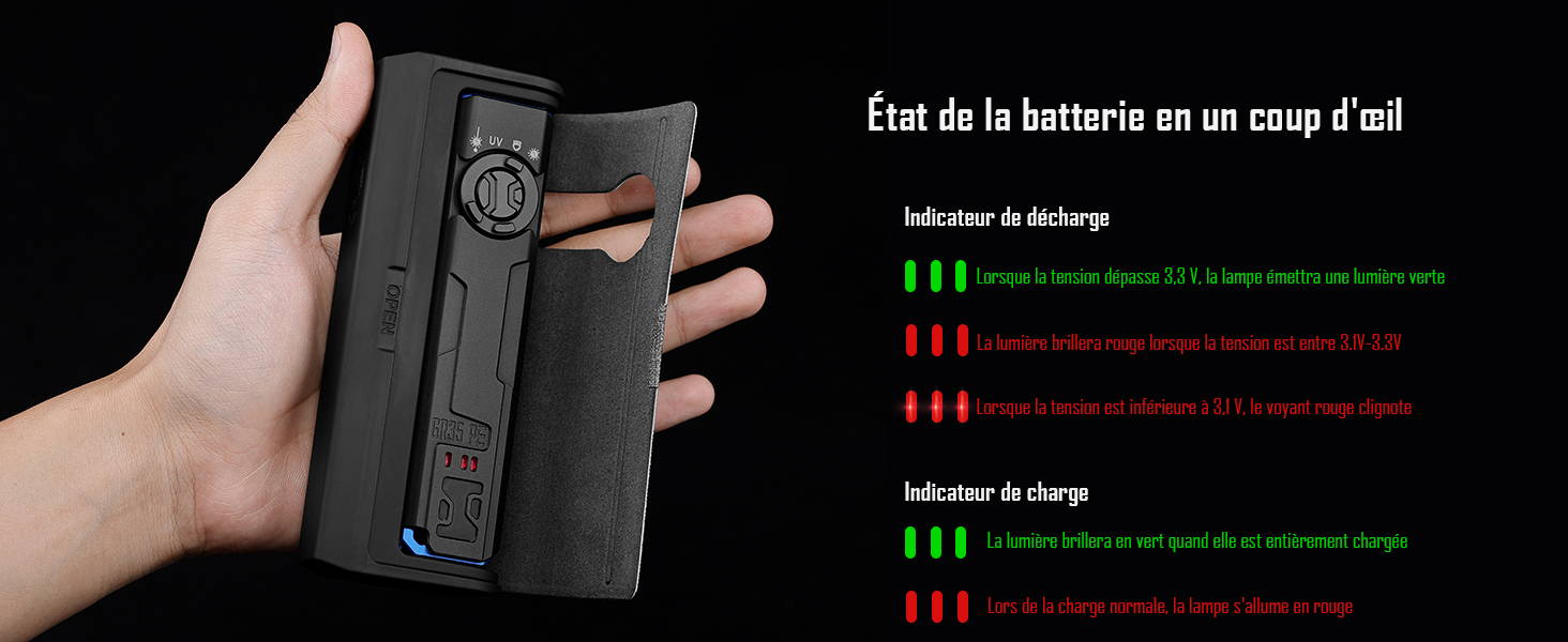 IMALENT LD35 Lampe de poche rechargeable EDC