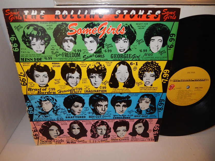 ROLLING STONES Some Girls - Banned Cover COC 39108 Super Clean LP VG++