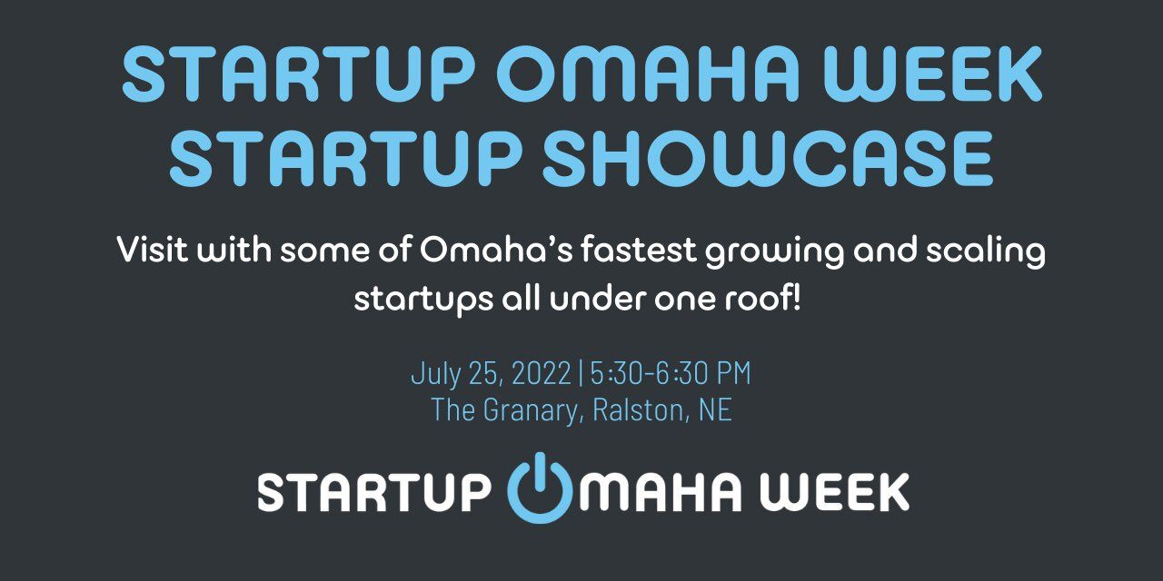 Startup Omaha Week - Startup Showcase promotional image