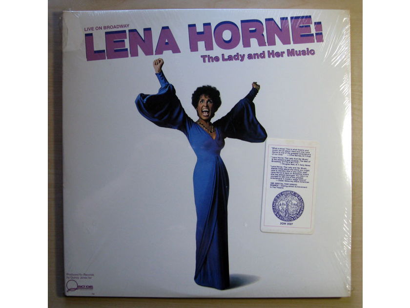 Lena Horne - The Lady And Her Music (Live On Broadw - SEALED 1981 Qwest Records 2QW 3597
