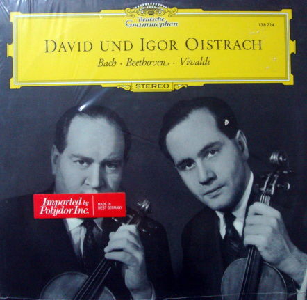 ★Sealed★ DG / OISTRAKH, - David & Igor Oistrakh, Bach-B...