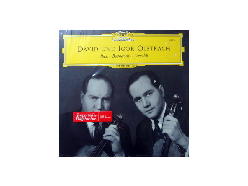 ★Sealed★ DG / OISTRAKH, - David & Igor Oistrakh, Bach-Beethoven Vivaldi!