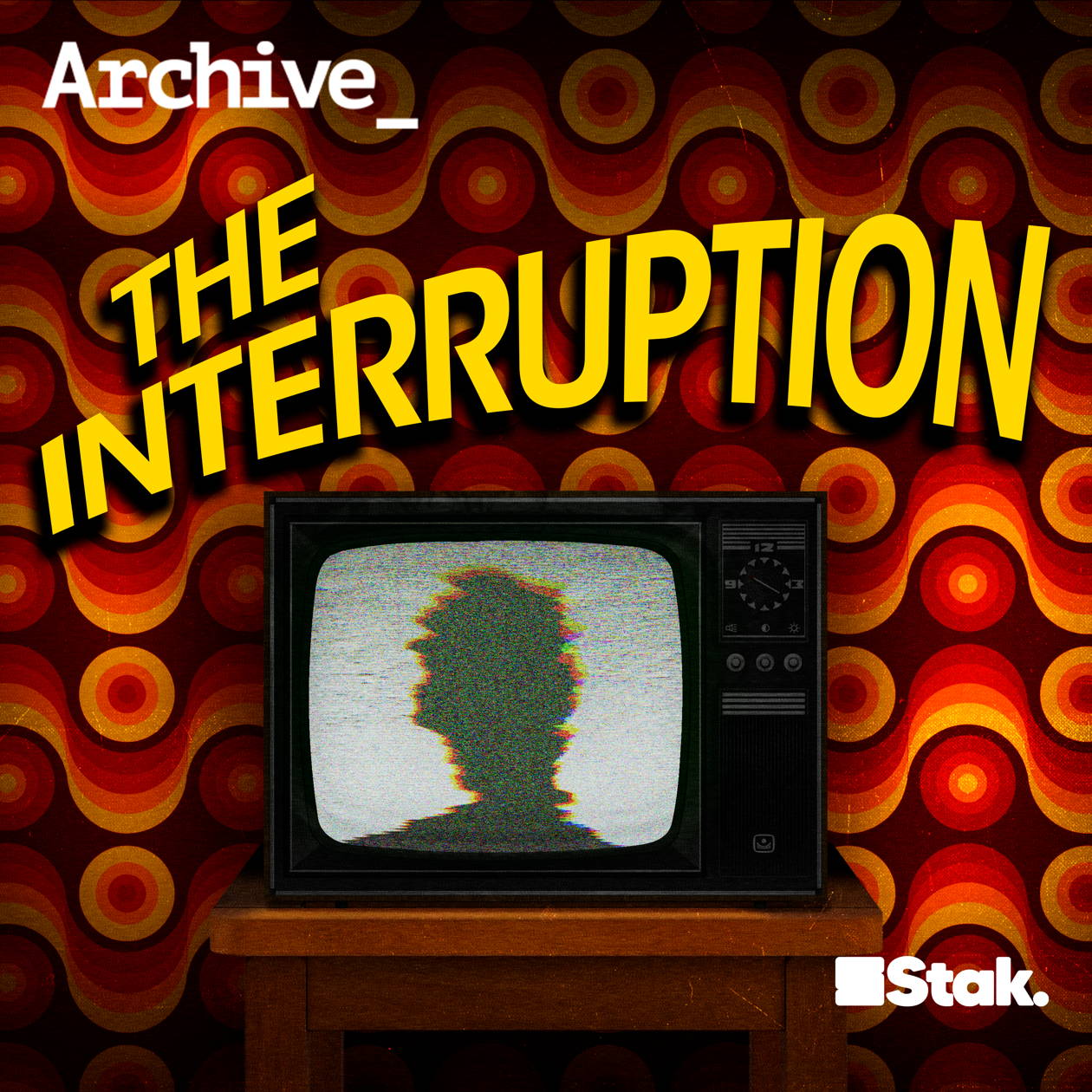 Artwork for the Archive: The Interruption podcast.