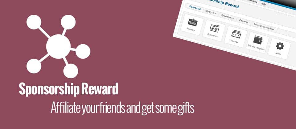 Sponsorship Reward - награда для спонсоров проекта Joomla