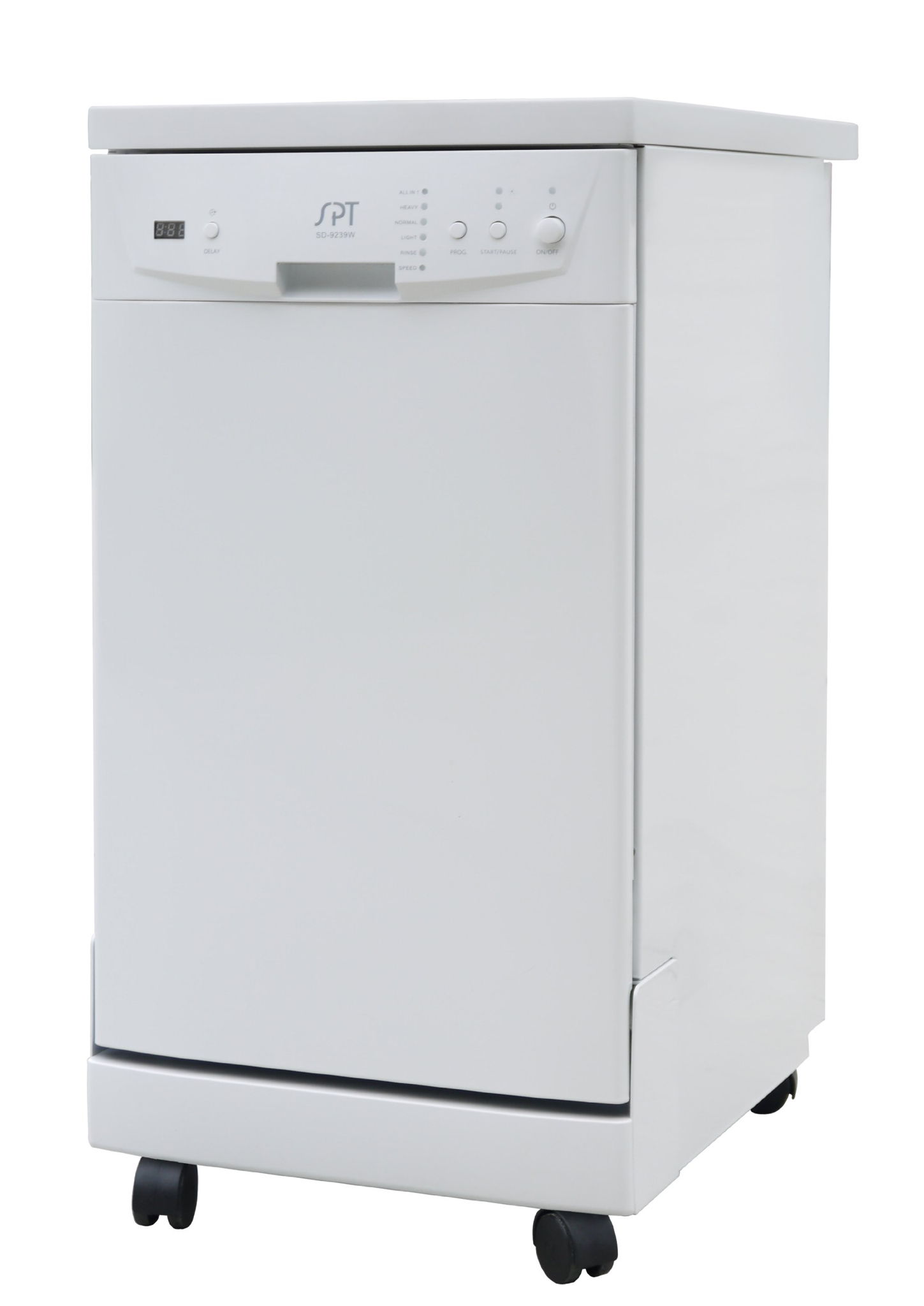 Frigidaire 24" Built In Dishwasher FFCD2413 vs SPT SD9241 Portable Dishwasher Slant
