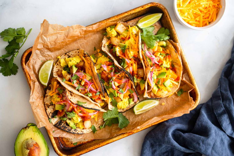 Photo of NEW LOW PRICE!!! Fully Loaded Breakfast Tacos (4 SVGS)