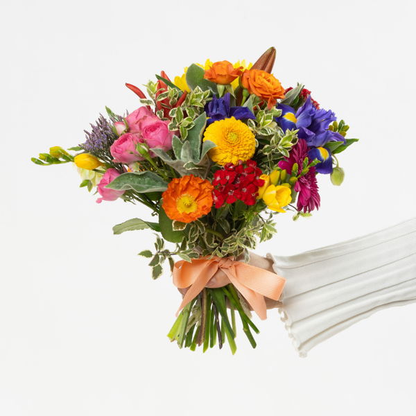 Bright And Bold Posy_flowers_delivery_interflora_nz