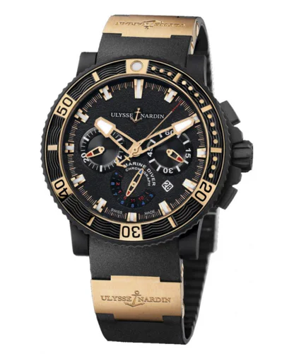 Ulysse Nardin Diver Black Sea Maxi Marine Chronograph