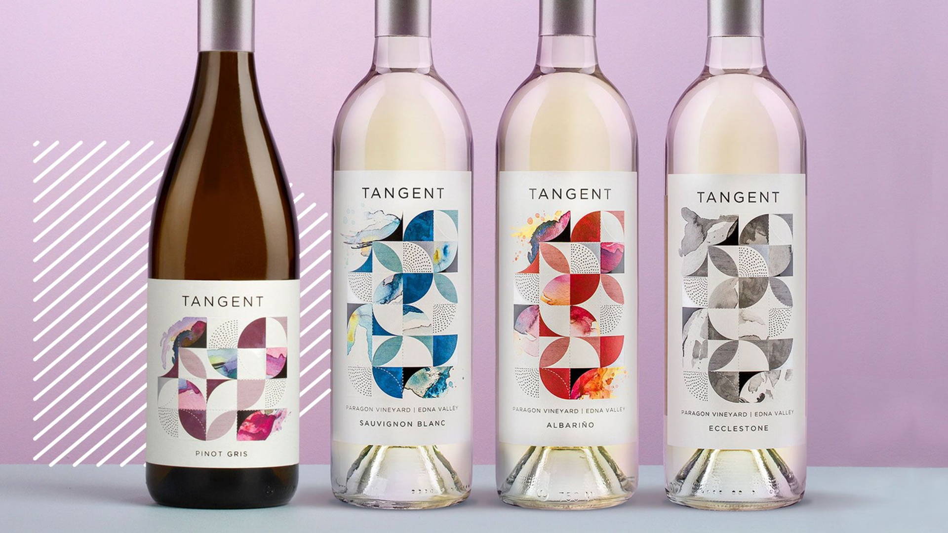 Featured image for Makers & Allies Designs Elegant Packaging For Tangent Wines