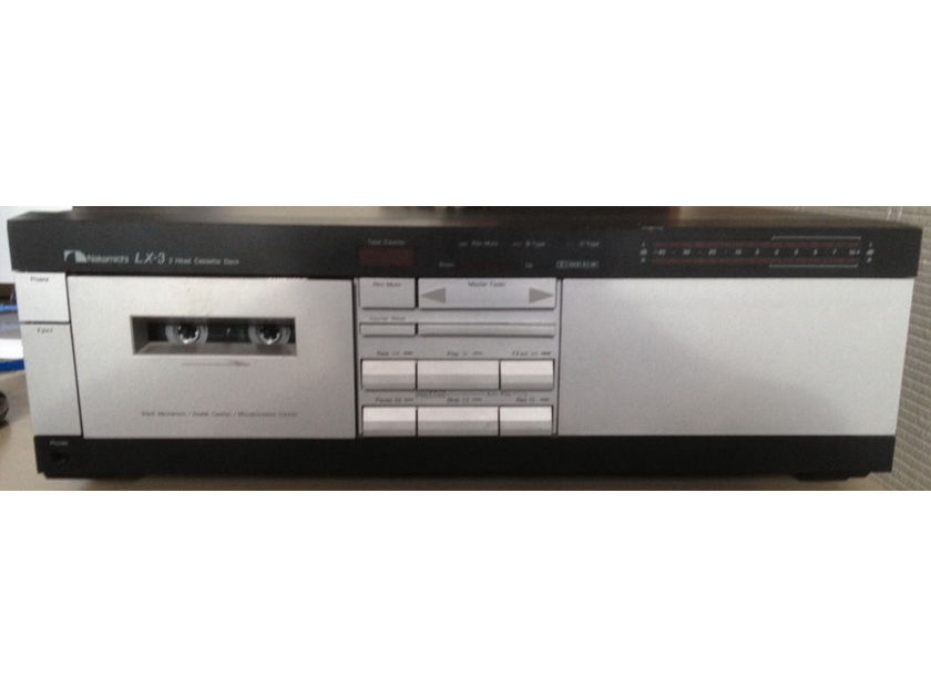 Nakamichi LX-3 2-Head Cassette Player