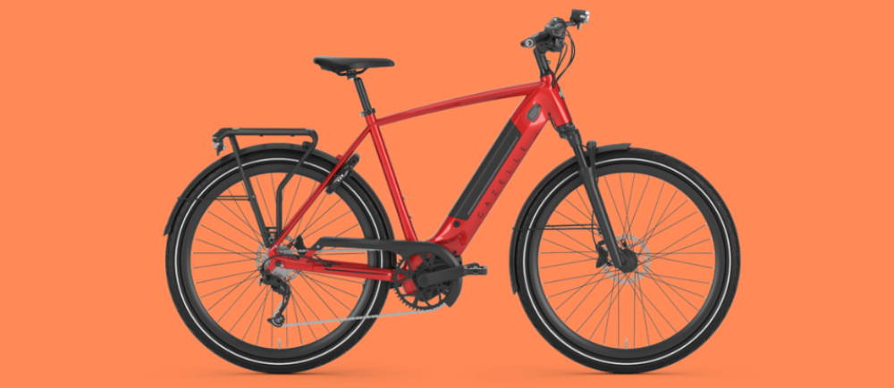 a Gazelle Ultimate T10+ electric commuter bike