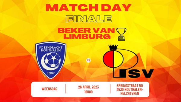 Finale Beker van Limburg 2022: 26/04/'23 19u00