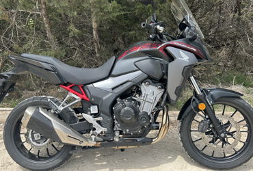 2021 HONDA CB500X motorcycle for rent near Bulverde, TX