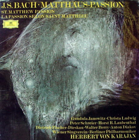 DG / Bach St. Matthew Passion, - KARAJAN/BPO, MINT, 4LP...