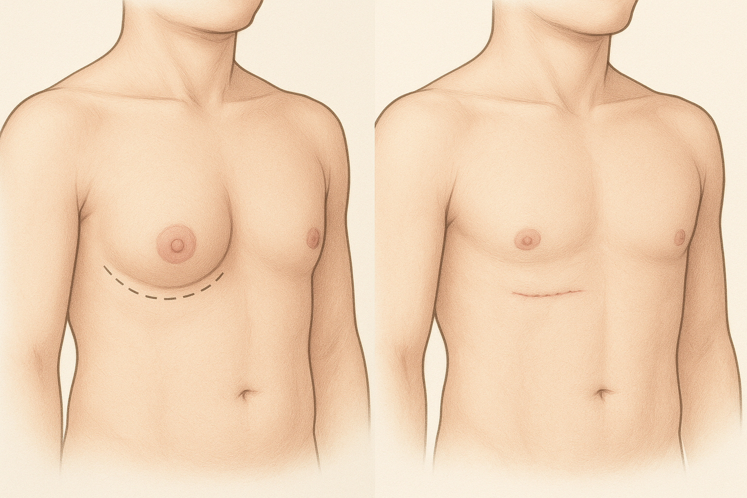 여성형 유방 수술 가슴 성형 수술 방법은 어떻게 진행될까?