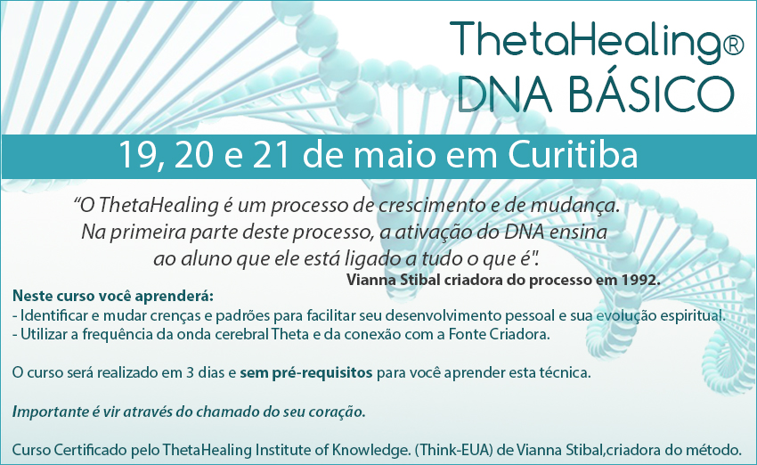 Cura Energética - ThetaHealing DNA Básico