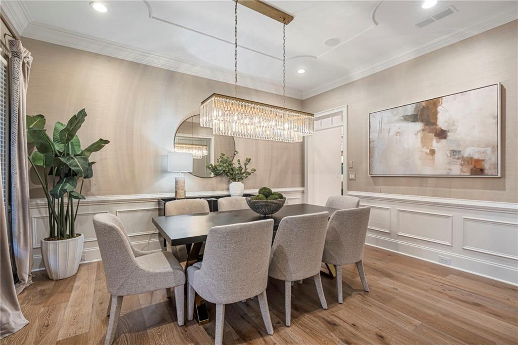 Kitchen and Living Spaces: Bluffs of Nancy Creek