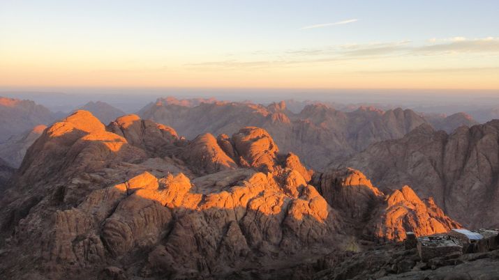 Mount Sinai is well-known for it's stunning natural landscapes