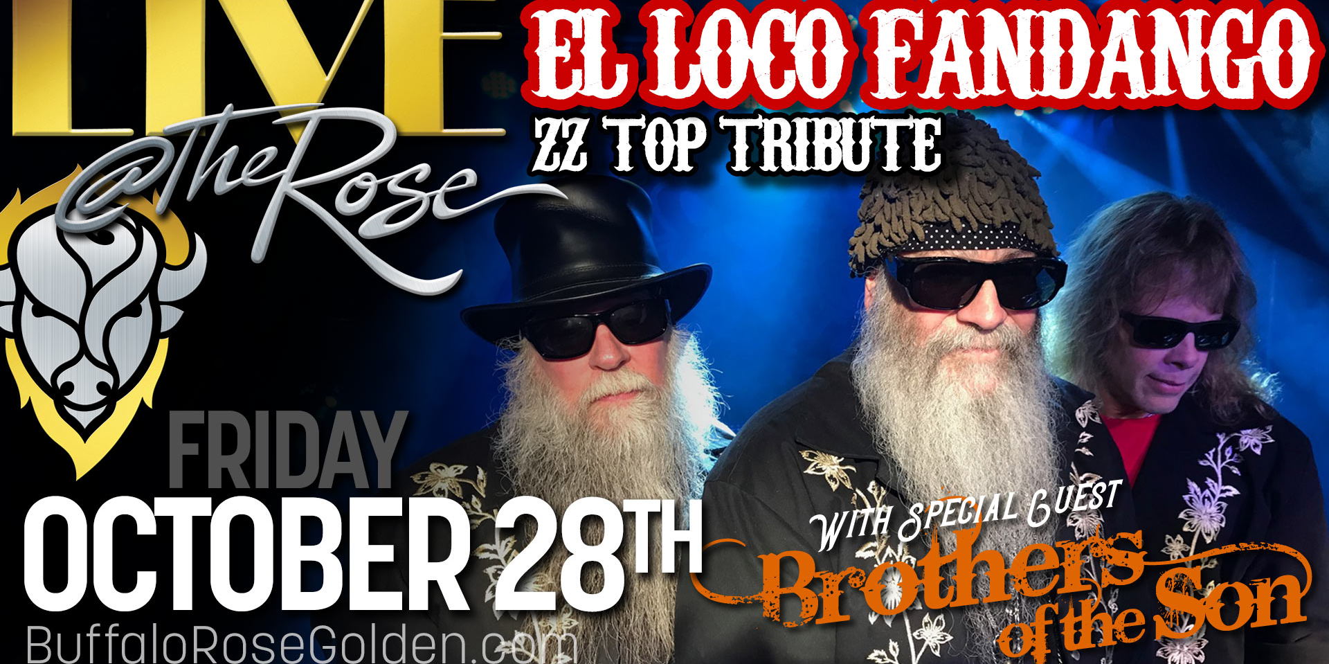 Live @ The Rose - El Loco Fandango with Special Guest Brothers of the Son promotional image