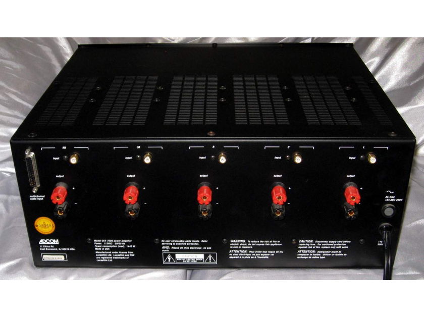 Adcom GFA-7000 5 channel power amplifier