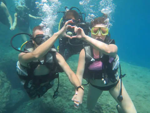 Diving in Alanya