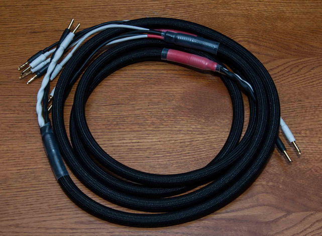 MAC 6 ft. bi-wire CuQ speaker Cables CuQ