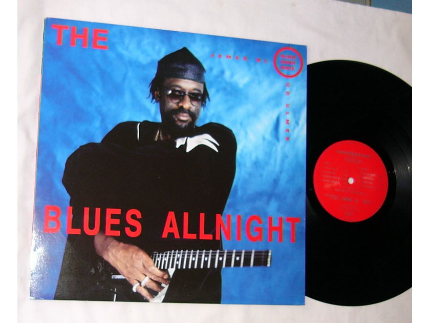 JAMES BLOOD ULMER - - BLUES ALLNIGHT -  RARE ORIG 1980 BLUES ROCK LP - GERMANY
