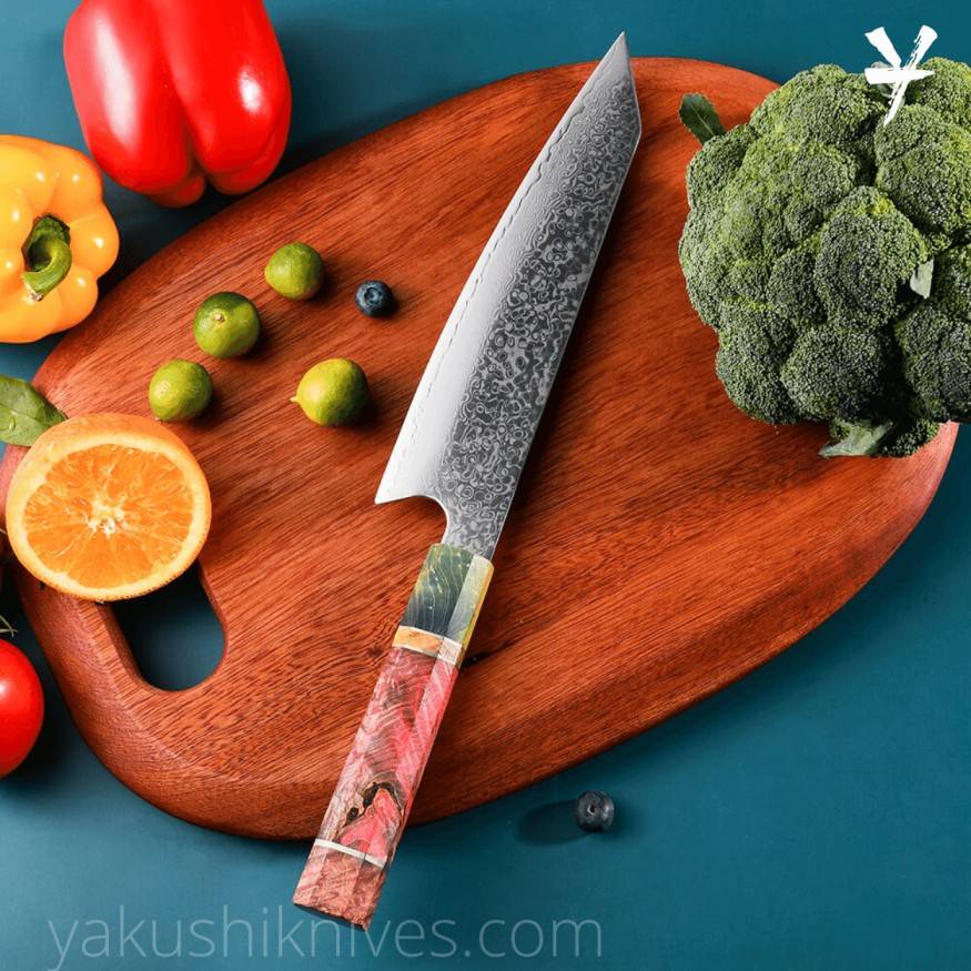 Japanese Chef Knife, Damascus Steel Knives, Damascus Chef Knife, 8inch Kitche Damascus Knife
