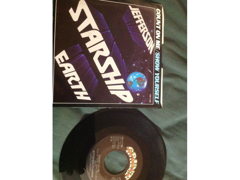 Jefferson Starship - Count On Me 45 With Sleeve