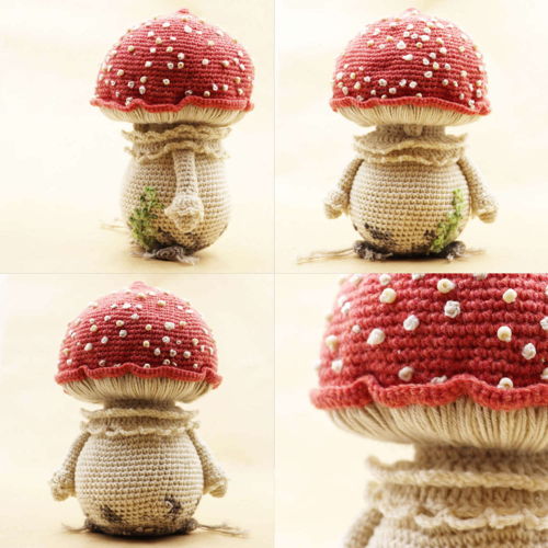 AMANITA | crochet Mushroom