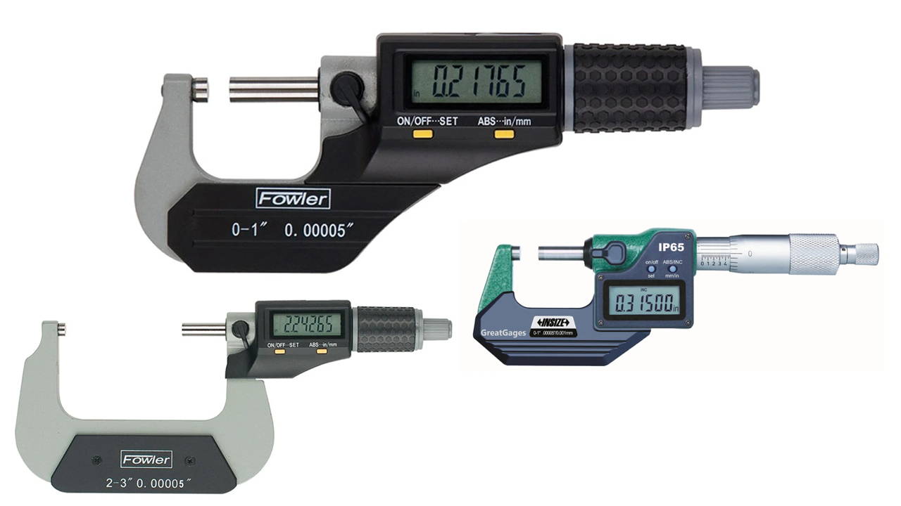 Digital Economy Micrometers at GreatGages.com